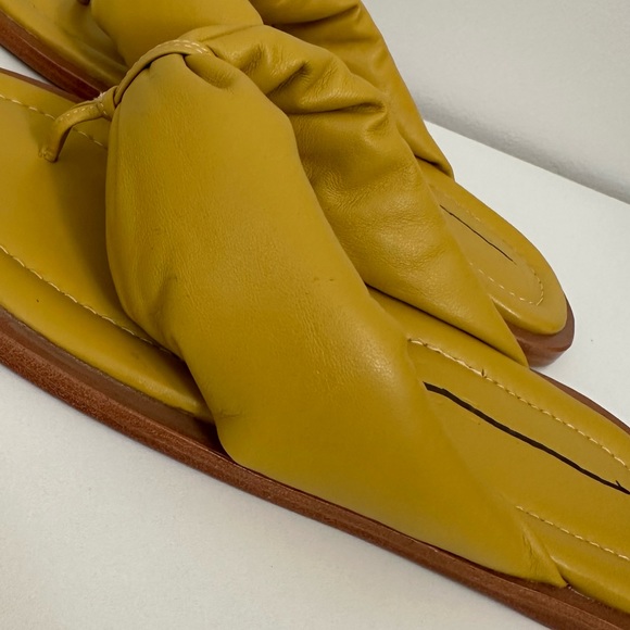 Free People Vicenza Puffy Padded Thong Sandals Summer Boho Beach 6 - Picture 8 of 14